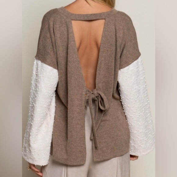 POL Split Back Knit Top BRAND NEW - Picture 5 of 6